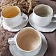 A couple of tea rollana. Single Tea Sets. Ceramist_mamontov. Online shopping on My Livemaster.  Фото №2