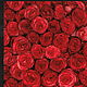 Tarot tablecloth 49h49 cm.' Roses'furniture velour. Tarot cards. taronessa. Online shopping on My Livemaster.  Фото №2