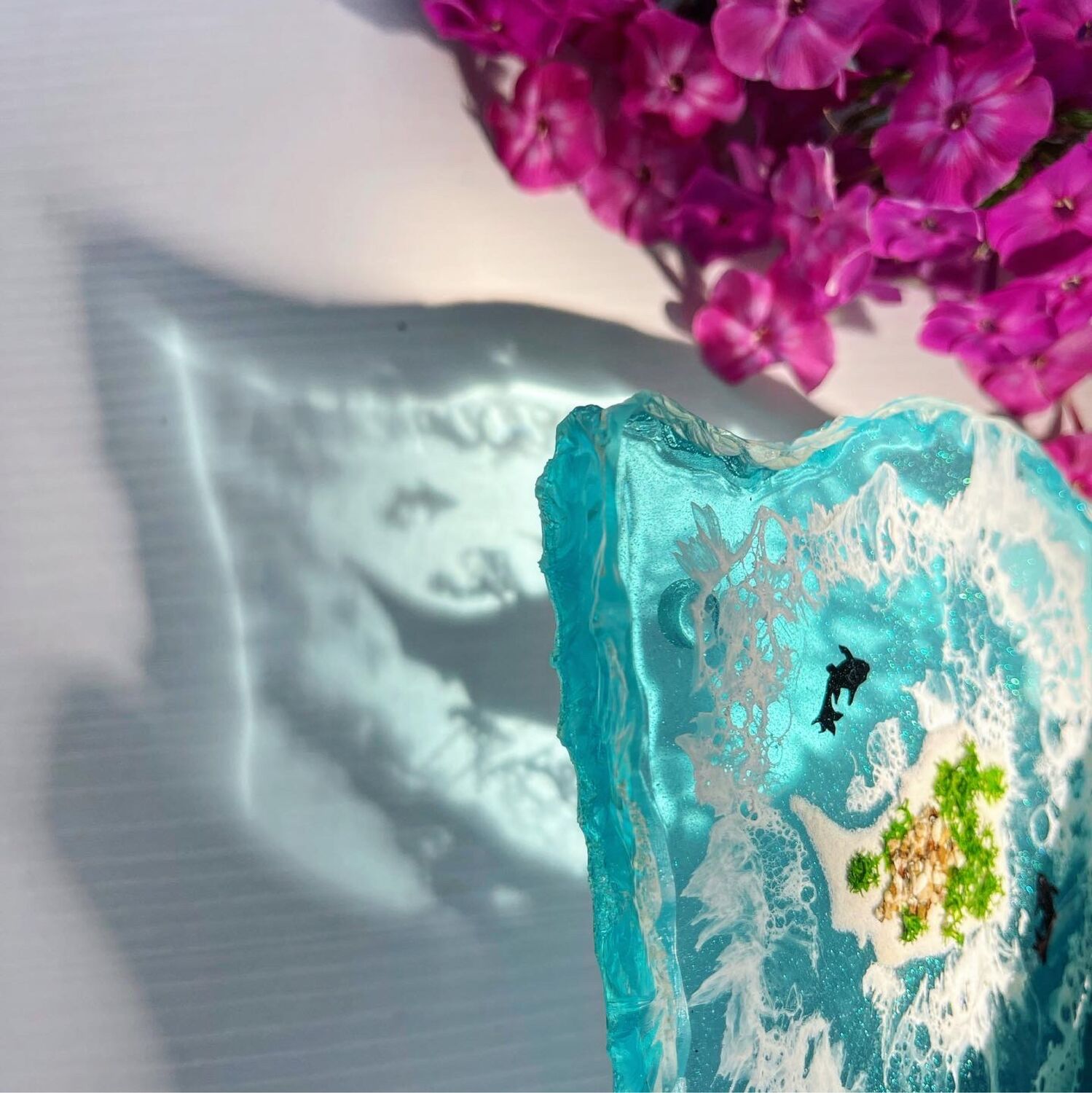 Подставка / подстаканник из эпоксидной смолы – купить онлайн на Ярмарке ...