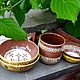 Наборы посуды Зверобой. Наборы посуды. Oliya12 (hobbycraft). Ярмарка Мастеров.  Фото №4