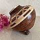 Ваза интерьерная из экзотических пород дерева. Вазы. Wooden Magic. Интернет-магазин Ярмарка Мастеров.  Фото №2
