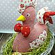 The song 'Easter chicken'. Tilda Toys. chehovchanki. My Livemaster. Фото №4