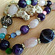 Natural rose quartz and amethyst beads. Beads2. Rimliana - the breath of the nature (Rimliana). My Livemaster. Фото №5