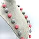 Beads 'Gray-pink', beads, beads necklace. Beads2. Beaded jewelry. My Livemaster. Фото №5