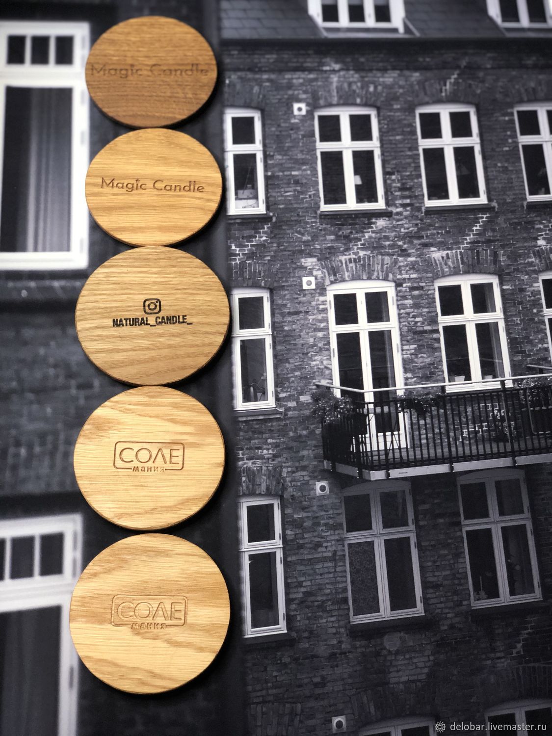 Крышка для свечи с логотипом в интернет-магазине на Ярмарке Мастеров ...