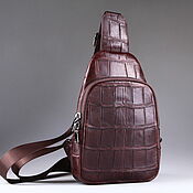 Сумки и аксессуары handmade. Livemaster - original item Crocodile leather shoulder bag IMA0507VK4. Handmade.