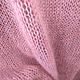 Пуловер вязаный из мохера на шёлке, цвет розовый меланж. Пуловеры. Татьяна Матинян. Ярмарка Мастеров.  Фото №4