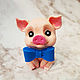 'Eared pig' soap handmade gift pig. Soap. Edenicsoap - soap candles sachets. My Livemaster. Фото №6