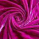  Ткань фуксия розовый шелковый бархат  (Франция). Ткани. AELITA-OUTLET. Интернет-магазин Ярмарка Мастеров.  Фото №2