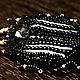 Brooch Beetle semen), rhinestones, beads. Brooches. IRNI. My Livemaster. Фото №6