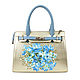 Hermes 'Forget-me-nots' shape bag'. Classic Bag. Pelle Volare. Online shopping on My Livemaster.  Фото №2