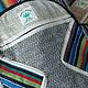 Multicolored ethnic backpack made of hemp thread. Backpacks. IndianBoho. My Livemaster. Фото №5