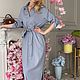 Платье-рубашка из вискозы EGGDRESS LIGHT GREY. Платья. EGGDRESS (Eggdress). Интернет-магазин Ярмарка Мастеров.  Фото №2