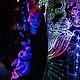 САРАСВАТИ Богиня творчества Полотно на стену Индийское полотно UV. Декор. ANAHART. Ярмарка Мастеров.  Фото №9