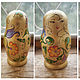 Golden Doll with fabulous colors. Original painting. Dolls1. Siberian decor. My Livemaster. Фото №5