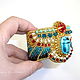 Bracelet with a Gold scarab of Egypt. Bead bracelet. Handmade jewelry - Ulyana Moldovyan. My Livemaster. Фото №5