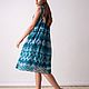 Dress with designer print. Dresses. rivoj-design. Online shopping on My Livemaster.  Фото №2