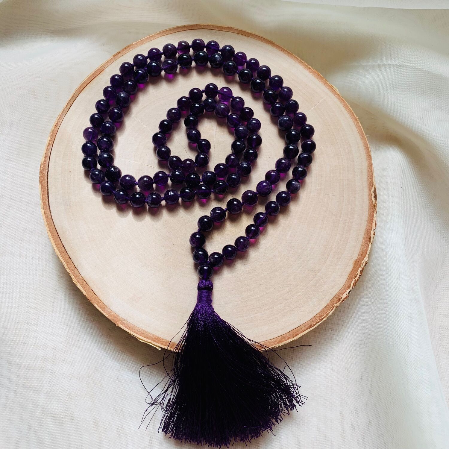 ЧЕТКИ ИЗ АМЕТИСТА 8 мм, Четки аметист купить в интернет-магазине ...