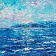 Картина маслом Морской пейзаж. Картины. Художник Любовь Прусик. Интернет-магазин Ярмарка Мастеров.  Фото №2