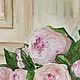 Oil painting Peonies. Tenderness. Pictures. sharaeva-elena. Online shopping on My Livemaster.  Фото №2