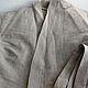 Bathrobe with the smell of linen 'Linen'. Robes. Mochalka.. Online shopping on My Livemaster.  Фото №2