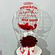 Красные французские розы с шаром баблс, Букеты, Москва,  Фото №1
