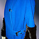 Blue coat with mink fur 'Fantasy', Coats, Moscow,  Фото №1