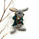 'Rabbit ' brooch, Brooches, Eniseisk,  Фото №1