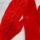  Red Winter Mohair Mittens Size 6.5-7 Warm Gift. Mittens. KnitLaceDreams. My Livemaster. Фото №4