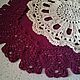 Decorative napkin. Knitted cloth. Doilies. linen&cotton. Online shopping on My Livemaster.  Фото №2