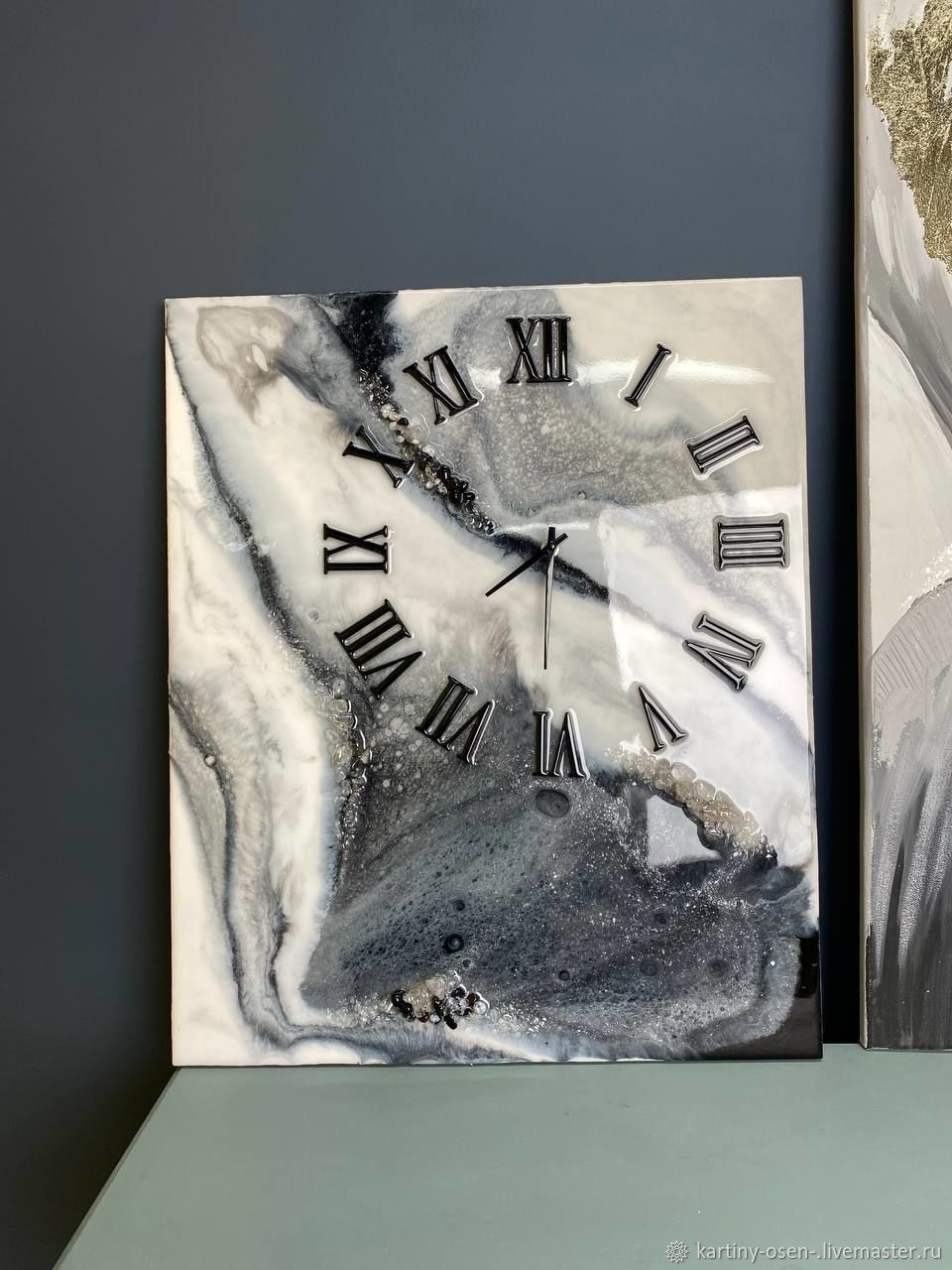 Картины: Картина Часы с натуральными камнями в интернет-магазине на ...