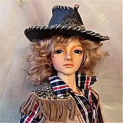 Куклы и игрушки handmade. Livemaster - original item OOAK BJD doll, Cowboy Dan. 1/4. 45 cm.. Handmade.