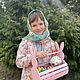 Корзина деревянная кашпо ящик для новогоднего подарка символ года 2023, Подарочная упаковка, Москва,  Фото №1