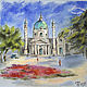 Painting drawing pastel Vienna Austria SUNNY DAY, Pictures, Moscow,  Фото №1