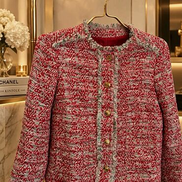Винтаж ручной работы. Ярмарка Мастеров - ручная работа Винтаж: Пиджак в стиле Chanel. Handmade.