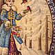 Элементы интерьера 498: малое овальное панно Снегурочка-2. Элементы интерьера. Татьяна - шкатулки для души. Ярмарка Мастеров.  Фото №5