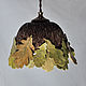 Autumn oak - lamp for porch. Ceiling and pendant lights. Elena Zaychenko - Lenzay Ceramics. My Livemaster. Фото №6