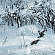 Картина Лист 1 Из серии И снова выпал снег. Графика. Картины. Роза Савинова (RozaSavinova). Ярмарка Мастеров.  Фото №4
