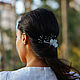 Гребень для волос "Кристальный". Гребень. Accessories-by-carina. Ярмарка Мастеров.  Фото №5