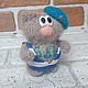 Soft toys: Knitted cat Paratrooper. Stuffed Toys. Knitted toys Anna Vorobeva. My Livemaster. Фото №4