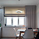 Roman shade with tulle, Roman and roller blinds, Moscow,  Фото №1