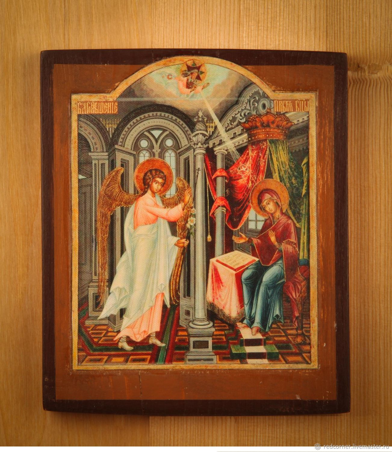 Икона "Благовещенье" – купить онлайн на Ярмарке Мастеров – GAJW3RU ...