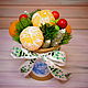 Bouquet of tangerines in craft pots. Soap. LeMaSoap (olesya-mashkova). My Livemaster. Фото №4