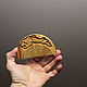 Расческа деревянная Дракон ( дуб ) з4н, Расчески, Чебоксары,  Фото №1