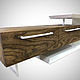 TV Cabinet made of solid and MDF. Dressers. Drevodesign (DrevoDesign). Online shopping on My Livemaster.  Фото №2