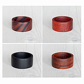 Украшения handmade. Livemaster - original item Wooden ring. custom. Handmade.
