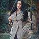 Stylish fur coat with hand embroidery ' Autumn coolness'. Fur Coats. KVITKA. Online shopping on My Livemaster.  Фото №2