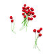 Holly berries for Decoration 50 pcs. Decor for floristry. merlin-hat (Merlin-hat). Online shopping on My Livemaster.  Фото №2