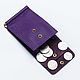 Women's wallet genuine leather with clip. Clamps. Leather Collection. My Livemaster. Фото №4