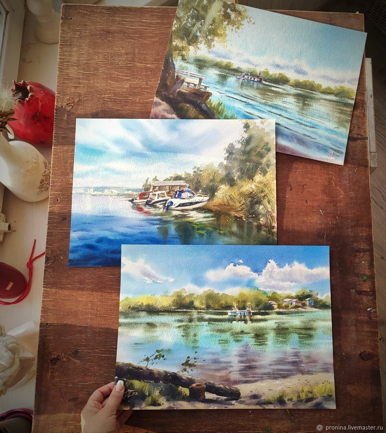 Картина летний пейзаж. Летняя картина купить в интернет-магазине ...